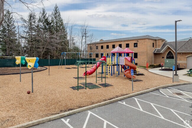 St. Raphael Elementary School students can play on the playground during recess.