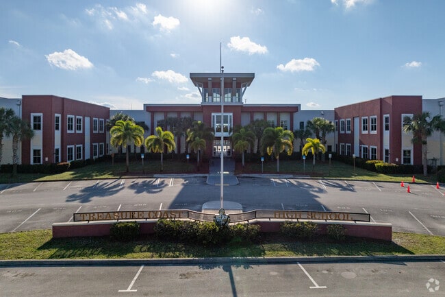 Sawgrass Lakes residents can send their high school age students to Treasure Coast High School.