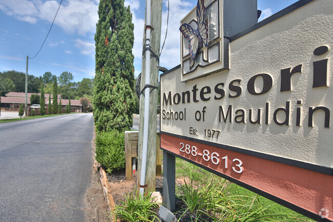 Montessori of Mauldin offers an alternative to the public schools.