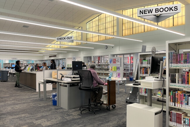 The St. Louis County Library Natural Bridge Branch is a great resource for Normandy residents.