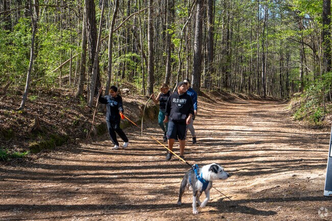 Take the pup for a walk at Red Mountain Park next to Powderly.