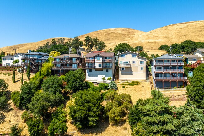 Fairway Park boasts a line of spacious hillside homes, offering an elevated living experience.