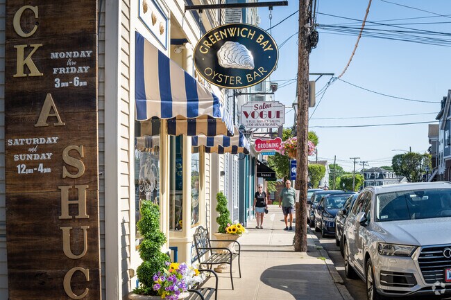 Enjoy a leisurely stroll along Main Street in Nichols Corner and savor a variety of flavors.