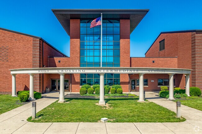 Holt Crossing Intermediate School, which serves over 650 students.i