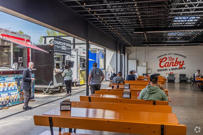 The Canby Beer Library offers crafts beers and food trucks in nearby Candy.