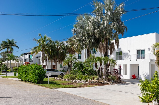 Coral Cove features many modern, newly constructed homes.