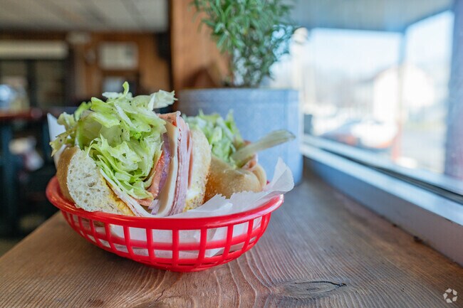 A sandwiche from a local restaurant in Tulpehocken.