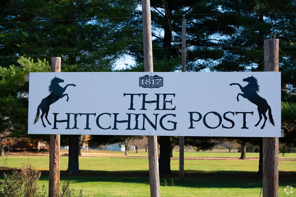 The Hitching Post is a small restaurant located in Milford Township.