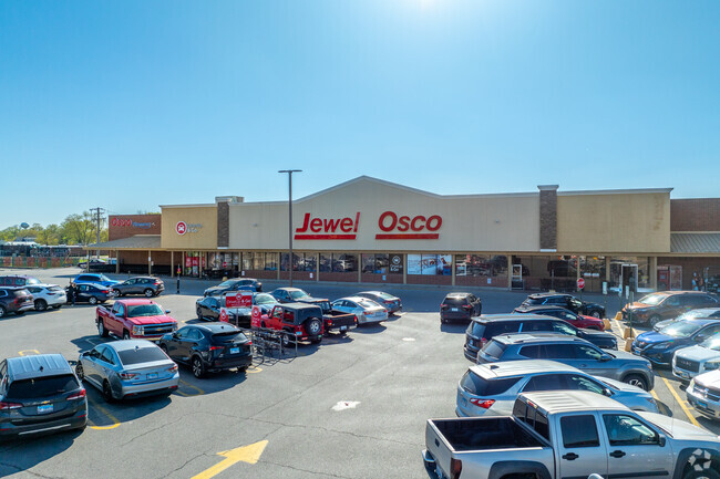 Residents of Steger frequent the local Jewel-Osco.