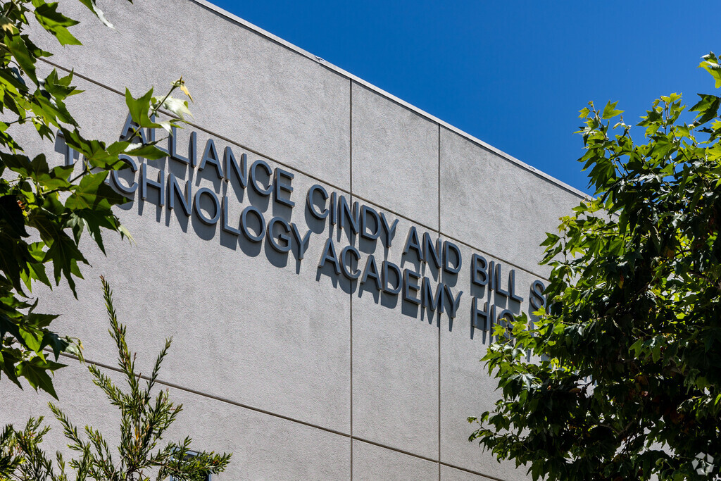 Alliance Cindy & Bill Simon Technology Academy is a charter school in Los Angeles.