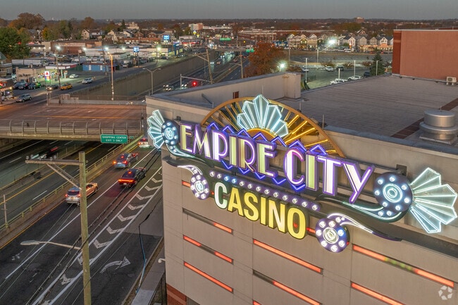 Empire City Casino, located east of Lincoln Park, is a major attraction to the area.