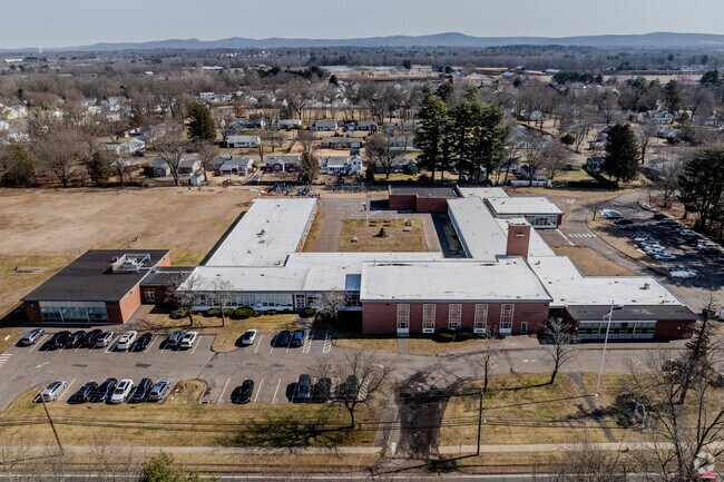 Hazardville Memorial Elementary School in Enfield, CT.