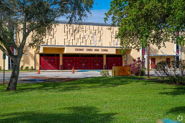 Coconut Creek High School is a short drive from the Buttonwood Hammocks neighborhood.
