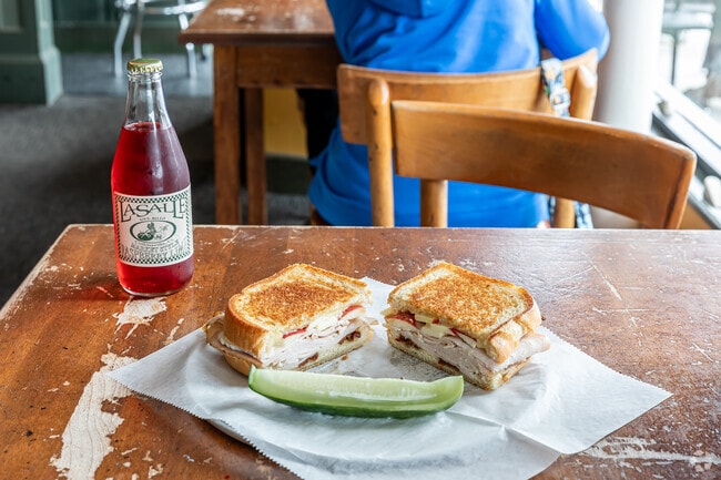 Try the Vermonter when you meet with friends at Lasalle Market & Deli in Collinsville.