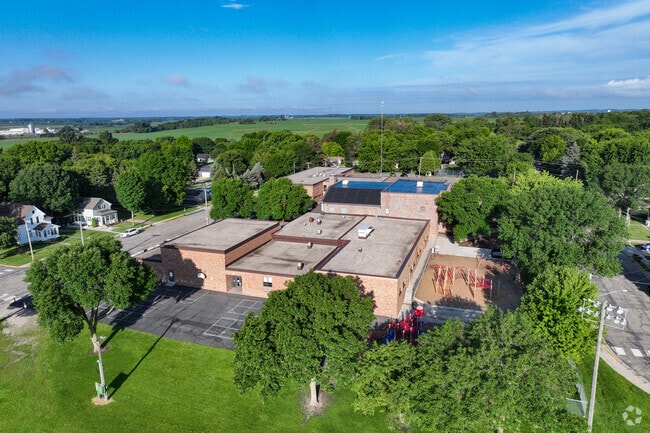 Cokato Elementary School is located near downtown Cokato.