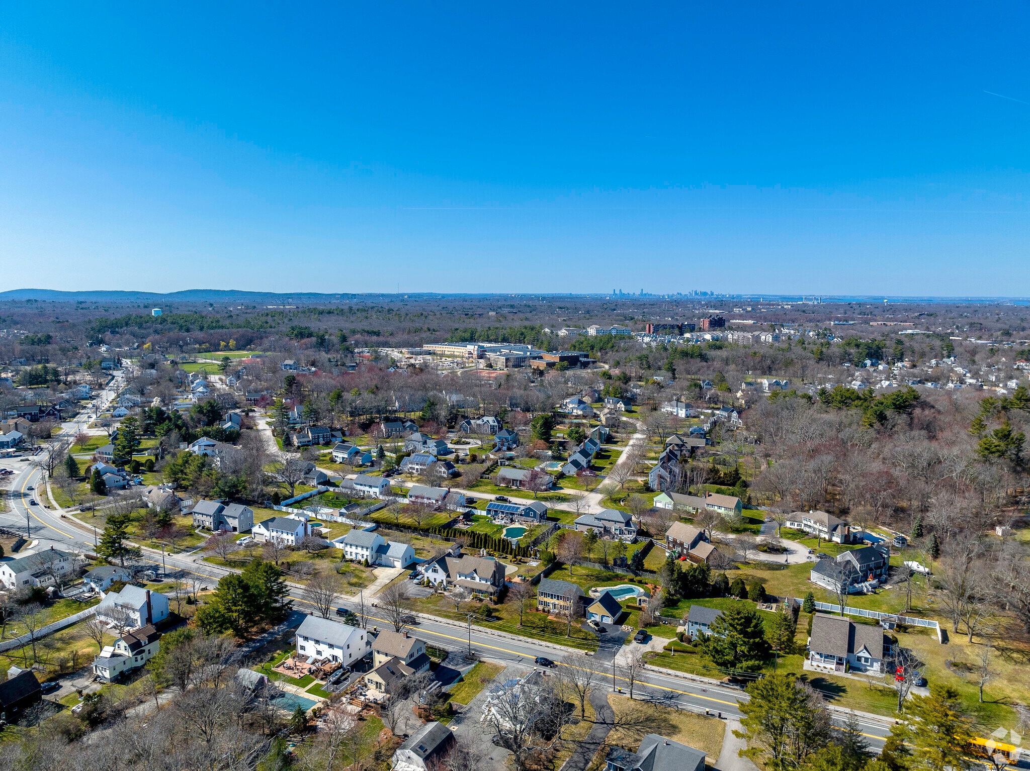 Aerial View of South Weymouth
