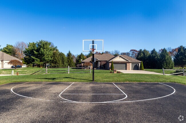 Pheasant Ridge Park is a great place to play basketball in the area.