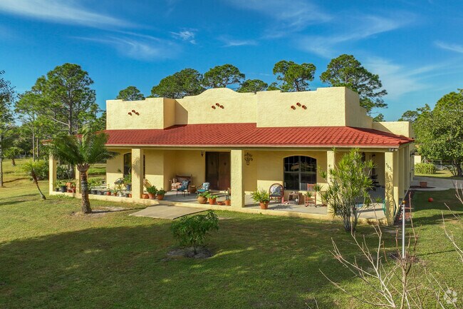 Grant-Valkaria features many custom-built Spanish Revival-style homes.