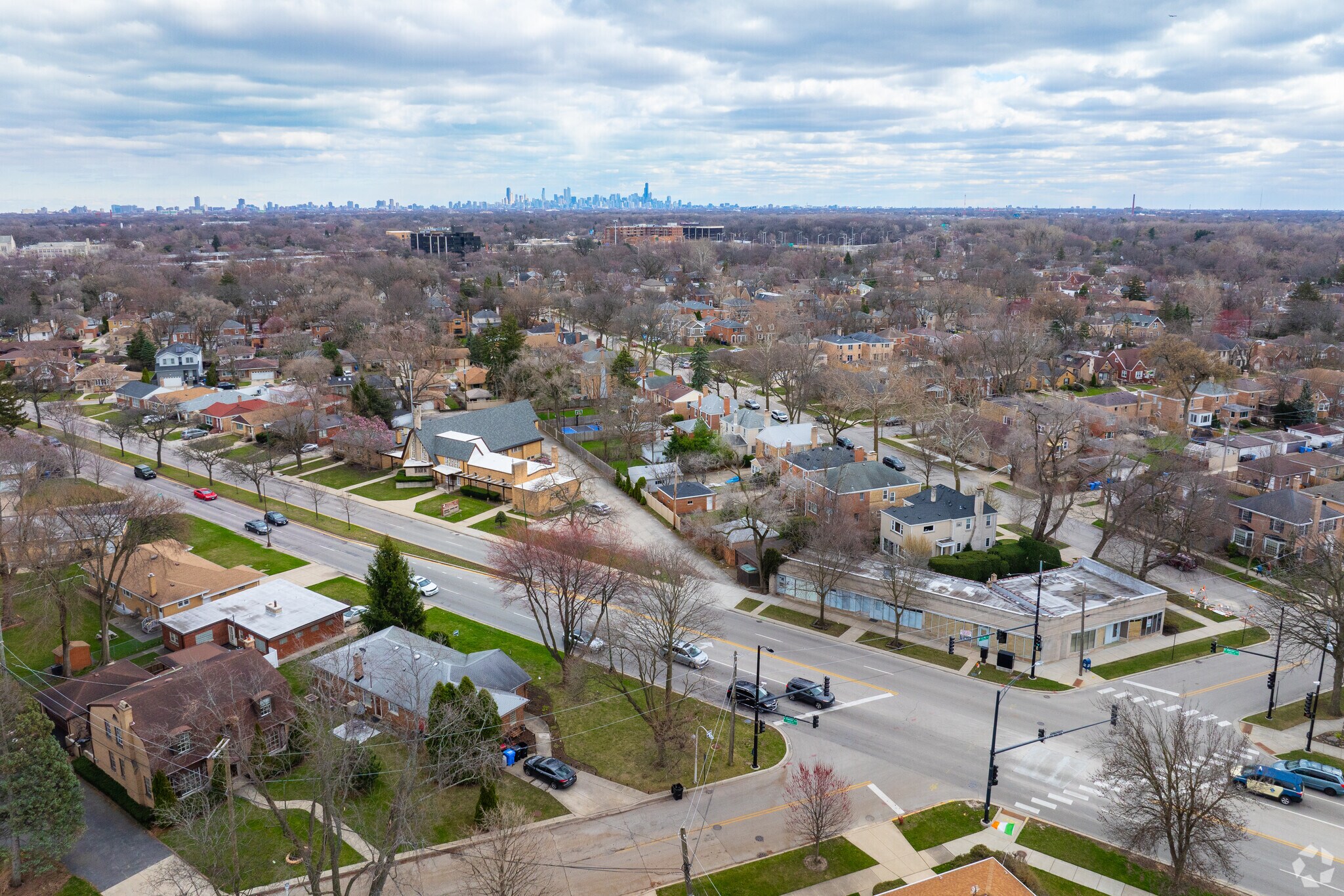 Edgebrook is one of the outermost neighborhoods of Chicago.