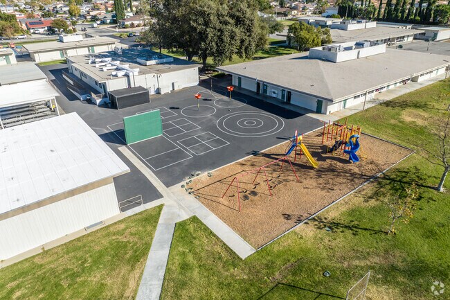 White Oak Elementary School has a few playgrounds for students to enjoy at recess.