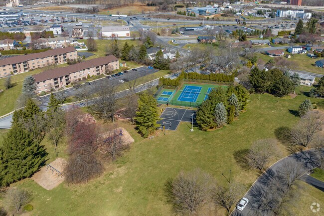 Aerial of Prater Park