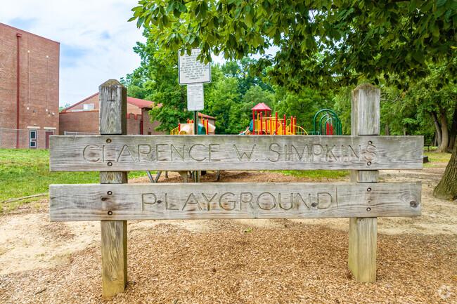 Thomas A. Edison Elementary School playground in Haddon Township, NJ.
