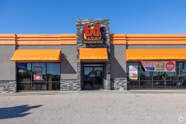 BD's Mongolian Grill is a popular place to stop for lunch near Bonnie Brae.