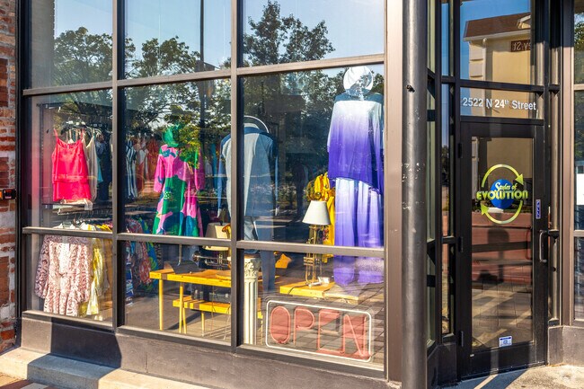 Styles of Evolution offers unique clothing options for men and women near Binney Wirt Spencer.