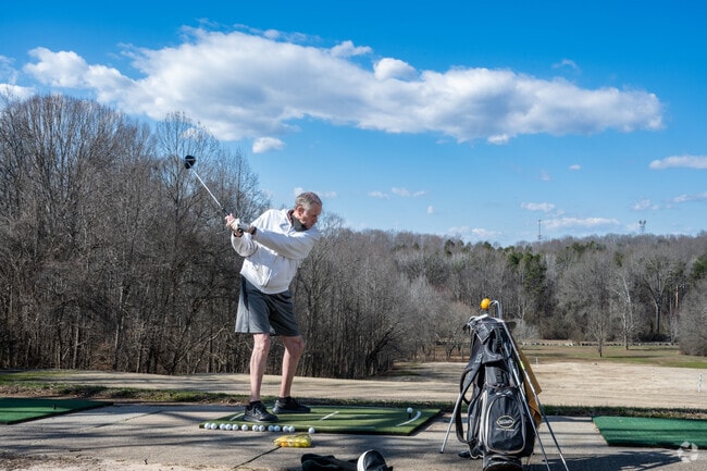 You can get out to the range for practice at Reynolds Park Golf Course in Winston-Salem.