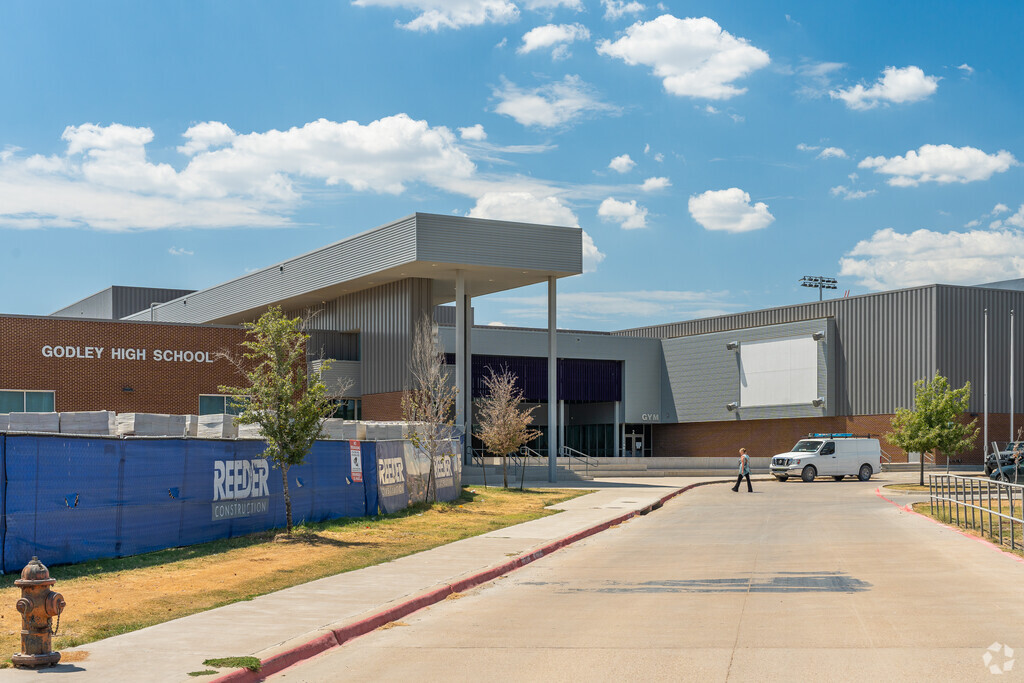 Students living in Johnson County have the opportunity to attend Godley High School.