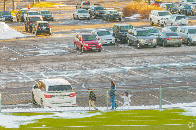 SkyView Academy on a glorious winter afternoon in sunny Highlands Ranch Colorado.