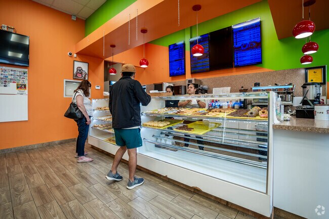 Dear Donut Man, a locally owned restaurant in Hitchcock, is popular among locals.