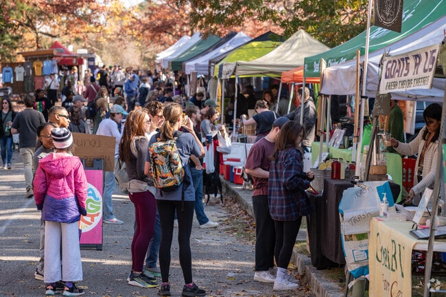 Bryan Park in Laburnum Park hosts the RVA Big Market each Saturday.