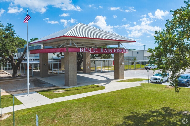 Ben C. Rain High School has an overall C- rating from Niche.