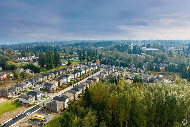 A view looking north from the Lakeland South neighborhood.