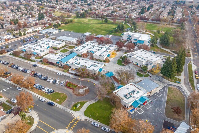Natomas Park Elementary School offers a variety of classes across several buildings on campus.