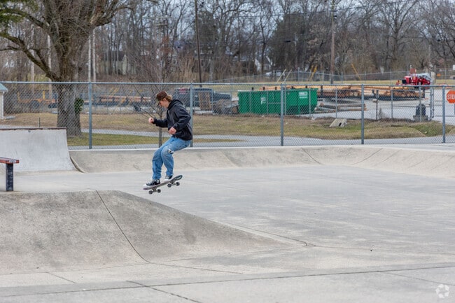 Skaters in Manchester can test their skills at the skate park at Fred Deadman Park.