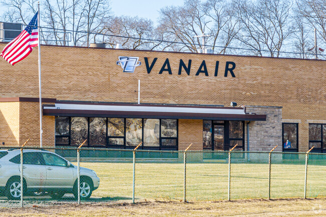 Vanair Manufacturing makes air compressors, a major industry in Michigan City.
