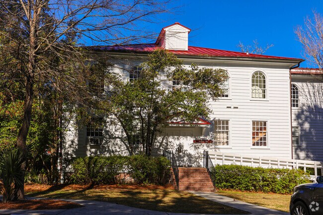 Trinity Classical Academy is alive with color and luscious greenery.