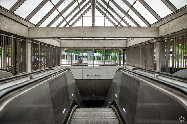 Whether its for work or play, the Glenmont Metro Station is always there when you need it.