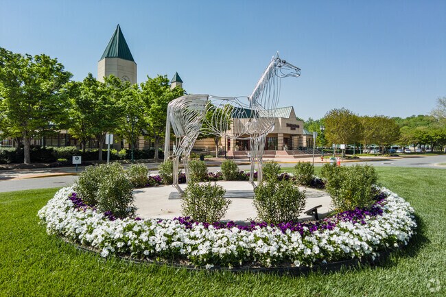 Show Place Arena in Upper Marlboro has hosted horse racing and is minutes from Brown Station.
