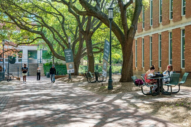 Hidden Valley offers great access to the nearby UNC Campus.