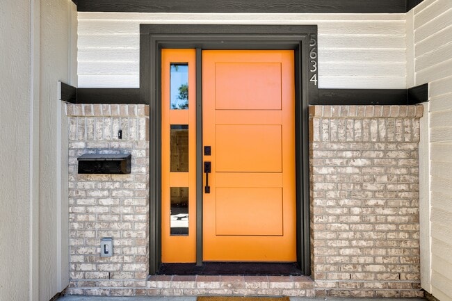 private entrance & front patio