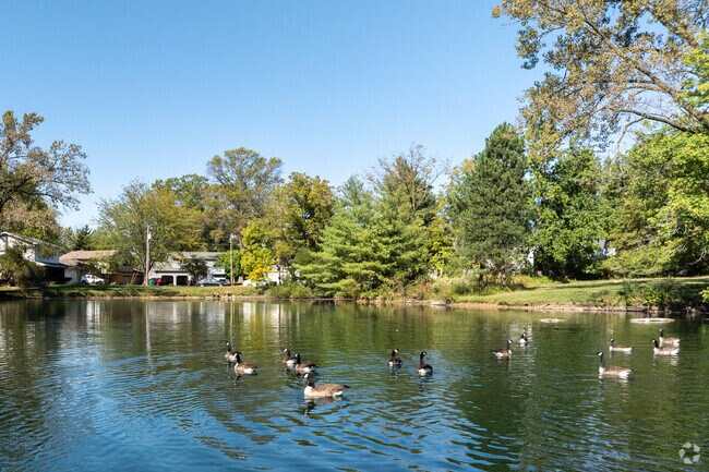 Scovill Gardens is a serene and charming neighborhood surrounded by nature.