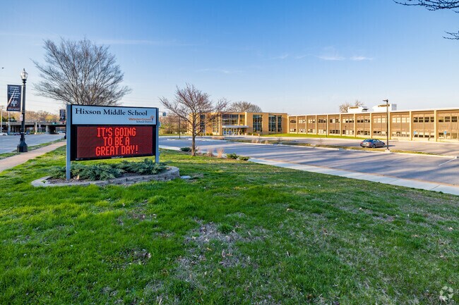 Middle school students attend Hixson Middle School
