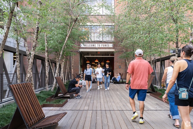 Ponce City Market’s seamless connection to the Beltline welcomes Poncey-Highland residents.