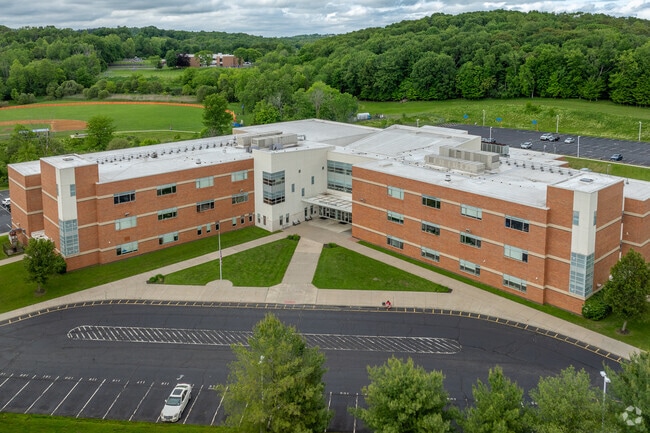 Chester Academy, serving grades 6–12, is rated B-minus by Niche.