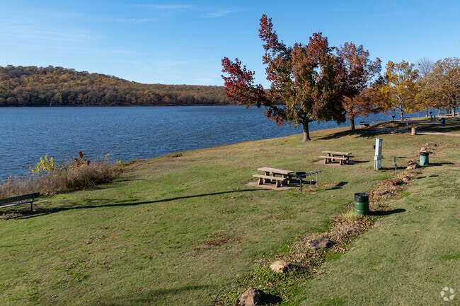 Brushy park offers beautiful scenery to local residents.