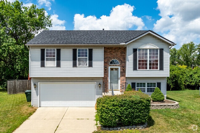 Split level homes can be found on many streets of Brookhollow.