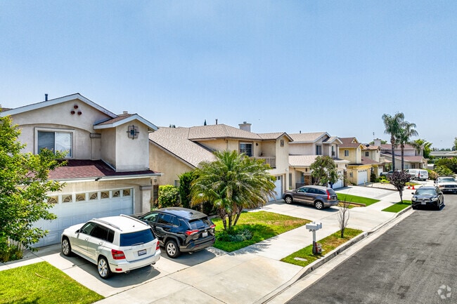 Two story family homes spacious enough for a growing family.